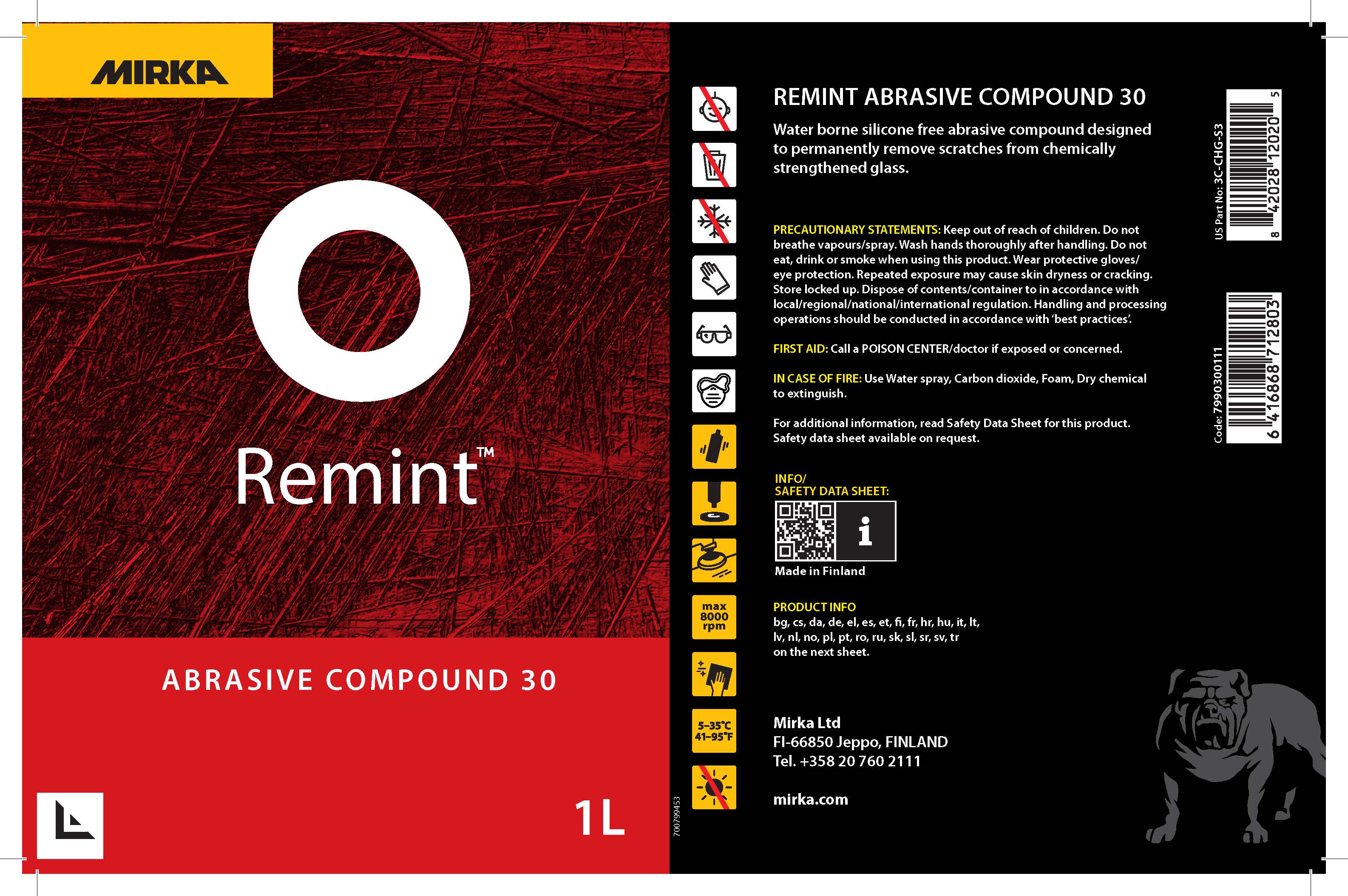 Pasta abrasiva Remint® 30
