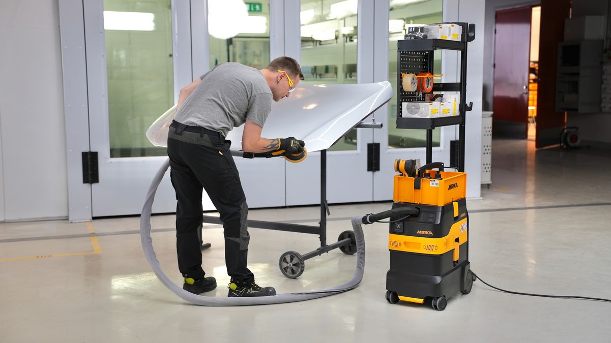 Workstation for Mirka® DEXOS 1230X Dust Extractor