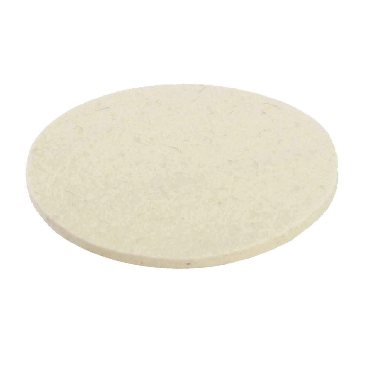 Tampón de fieltro blanco para pulido