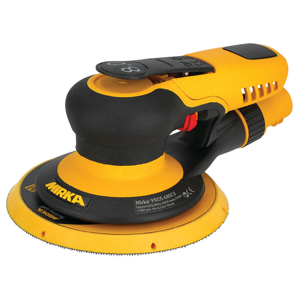 Mirka PROS 680CV 6", 8.0 mm orbit