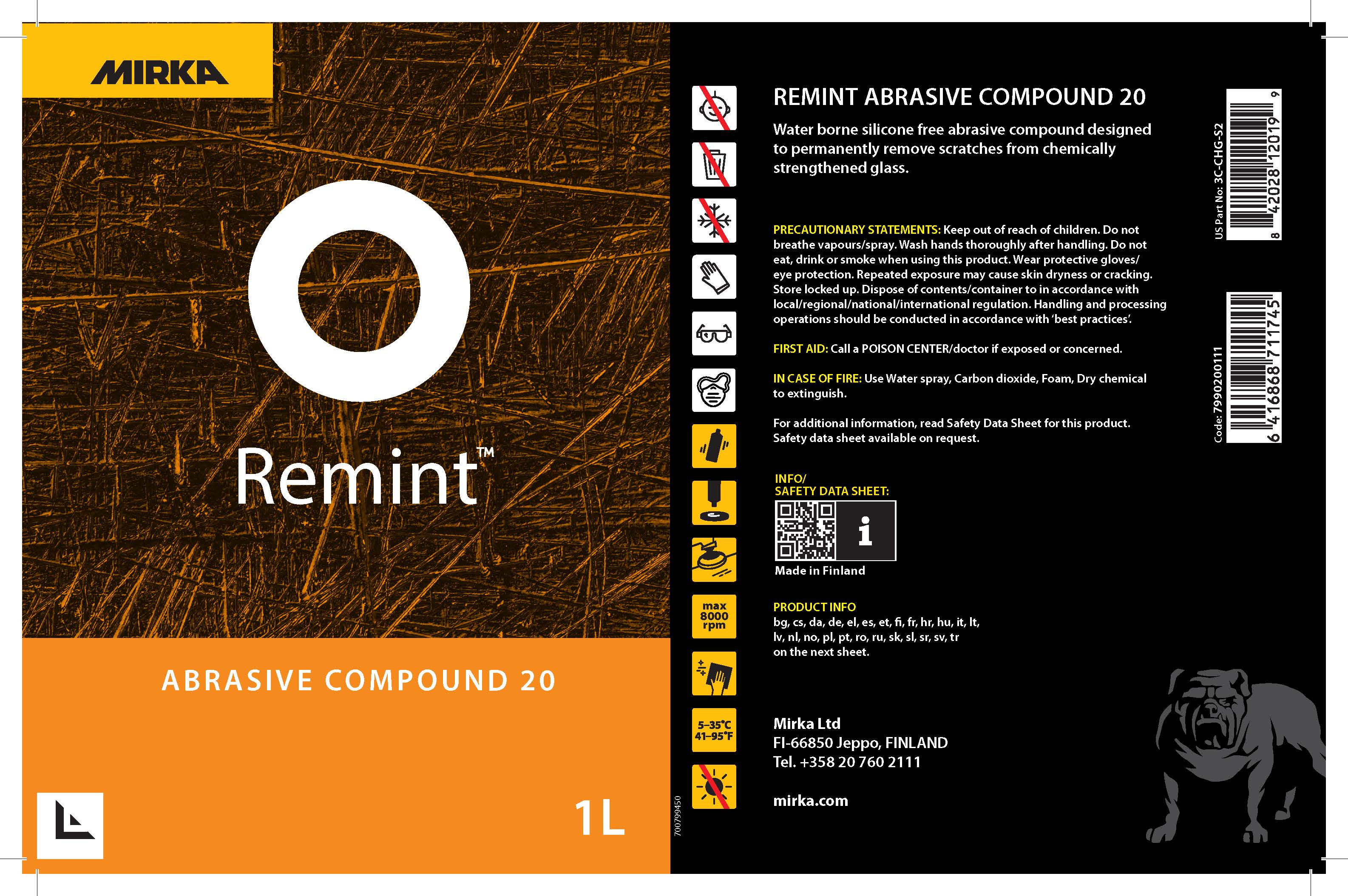 Remint Abrasive Compound 20