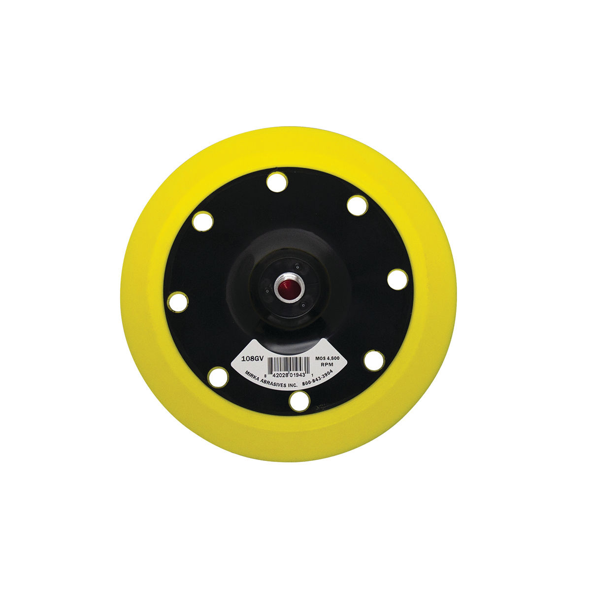 Backup Pad 8" Grip 8H Palm-Hook