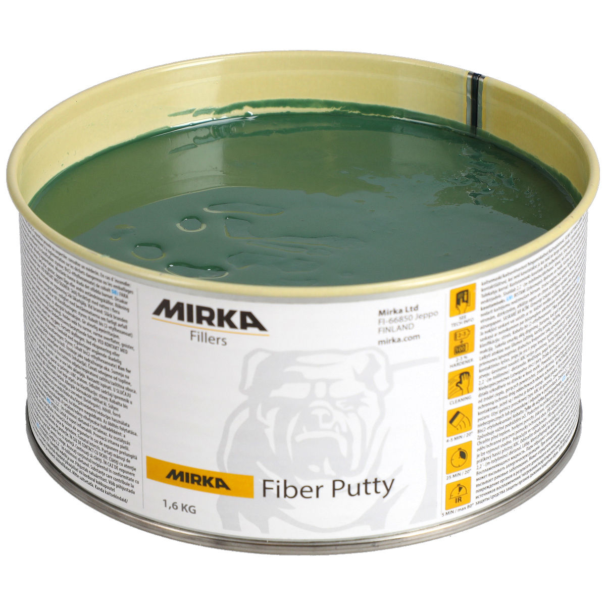 Mastic Fibre Mirka 1,6kg