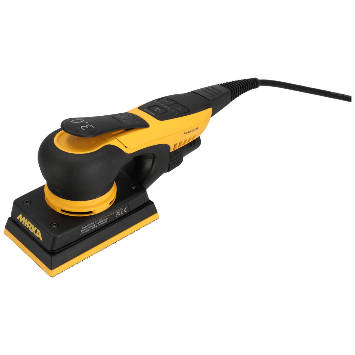 Mirka® DEOS II 353 EU 81 mm x 133 mm, orbita 3.0 mm