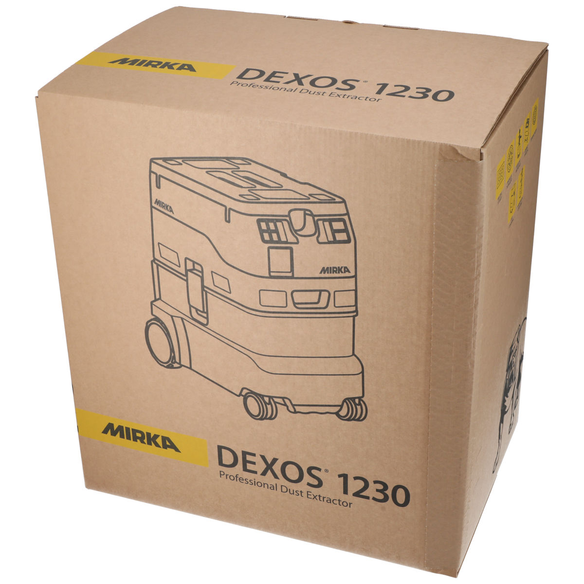 Mirka® DEXOS 1230 M AFC with Hose and Sleeve 4m