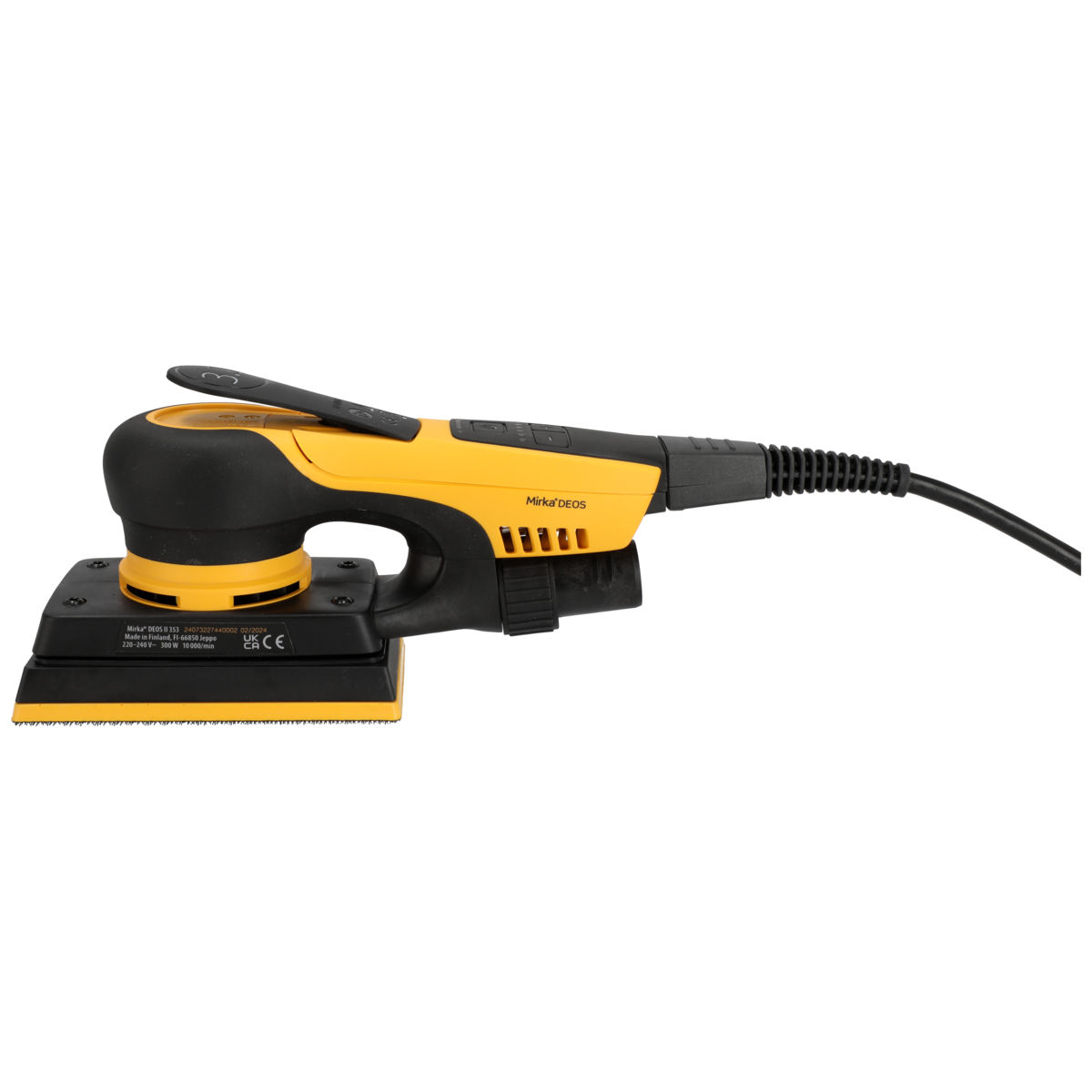 Mirka® DEOS II 353 EU 81 mm x 133 mm, orbita 3.0 mm