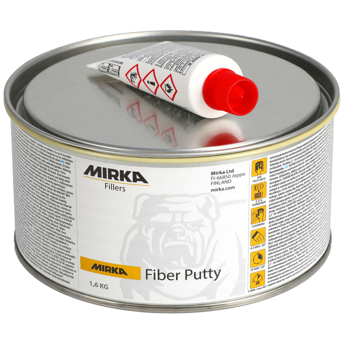 Mastic Fibre Mirka 1,6kg
