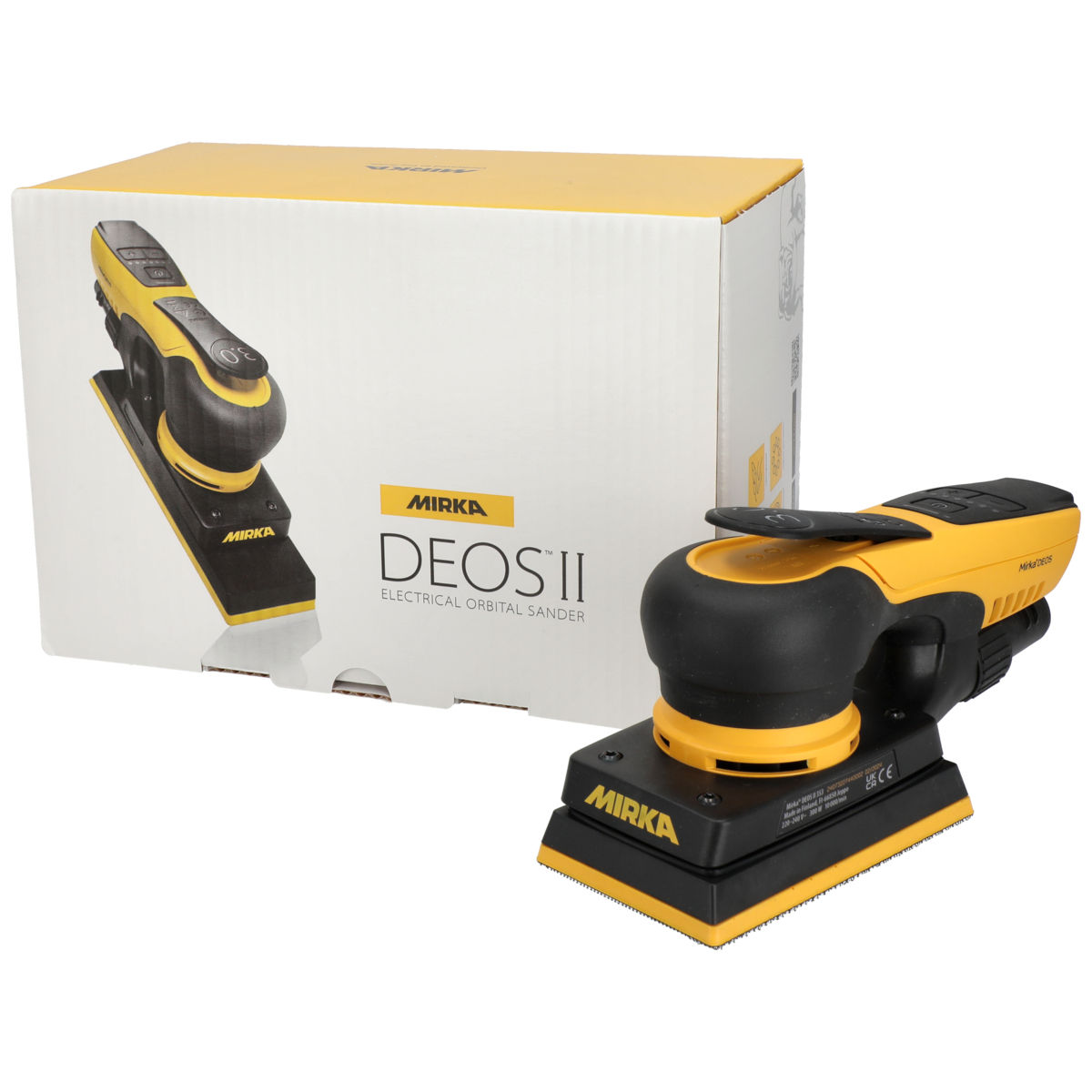Mirka® DEOS II 353 EU 81 mm x 133 mm, orbita 3.0 mm