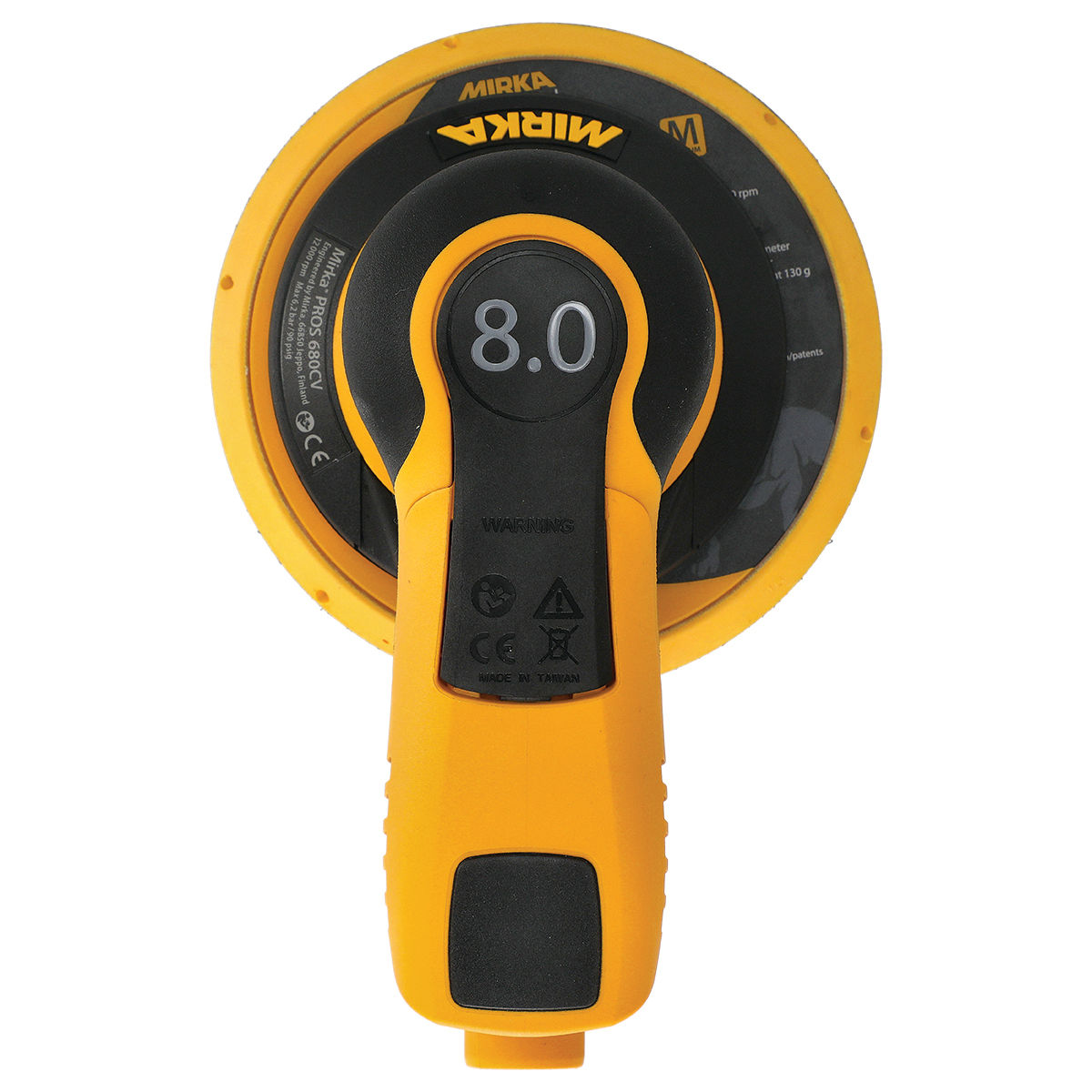 Mirka PROS 680CV 6", 8.0 mm orbit