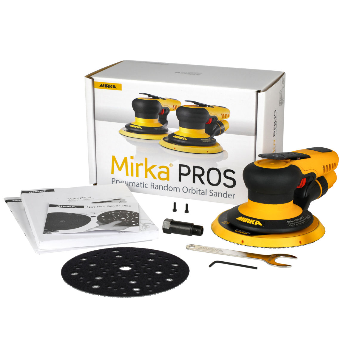 Mirka PROS 680CV 6", 8.0 mm orbit