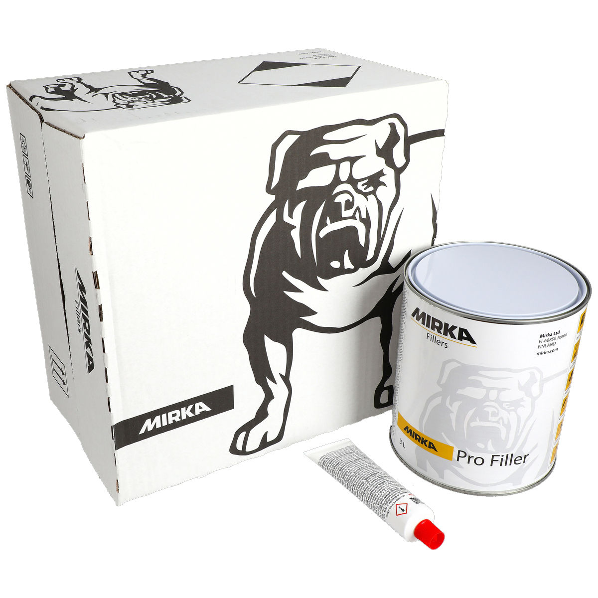Mirka® Pro Filler 3 L, 8/pakning