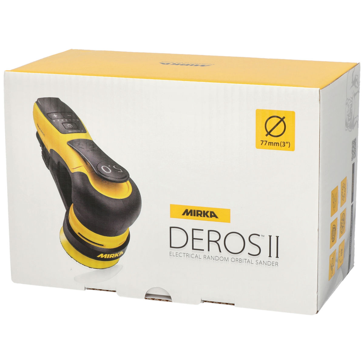 Mirka® DEROS II 325 Ø 77 mm, uitslag 2.5 mm