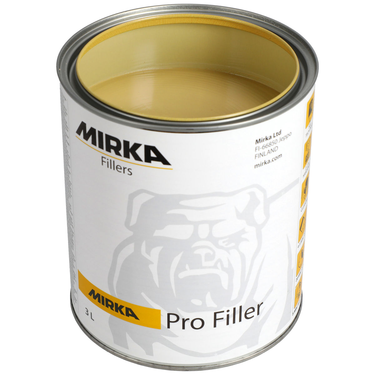 Mirka® Pro Filler 3 L, 8/pakning