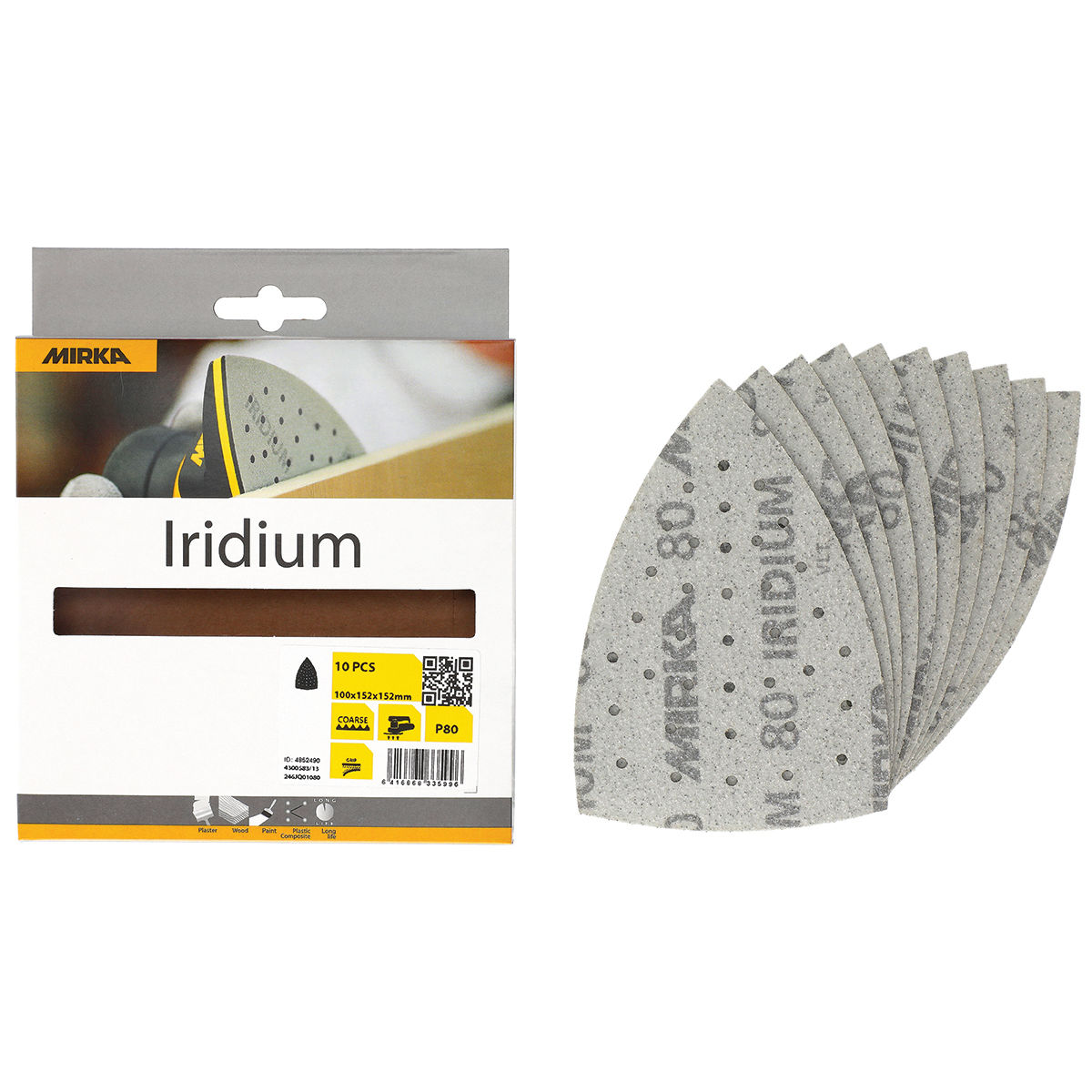 Iridium 100x152x152mm Grip 36 Hul