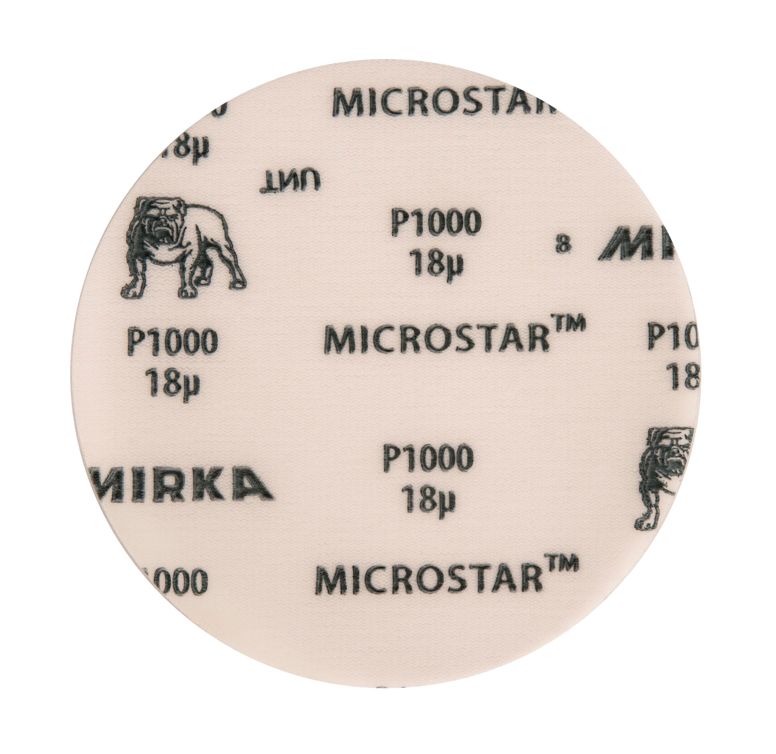 Microstar Ø 150 mm disque abrasif auto-agrippant