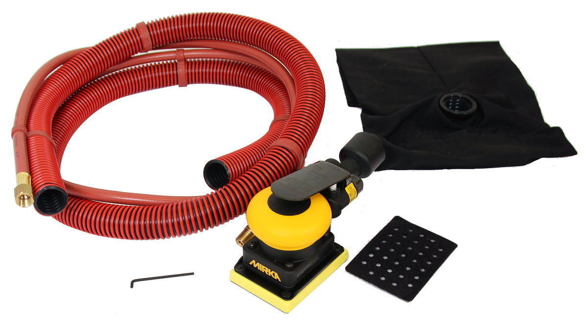 Mirka® OS 343DB 75 x 100 mm Dust Bag 3.0 mm orbit