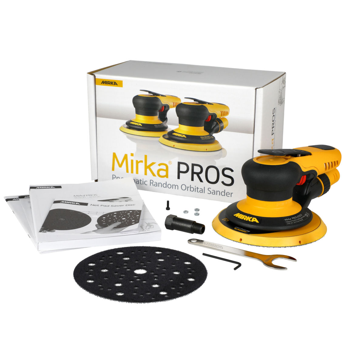 Mirka PROS 650CV 6", 5mm Orbit