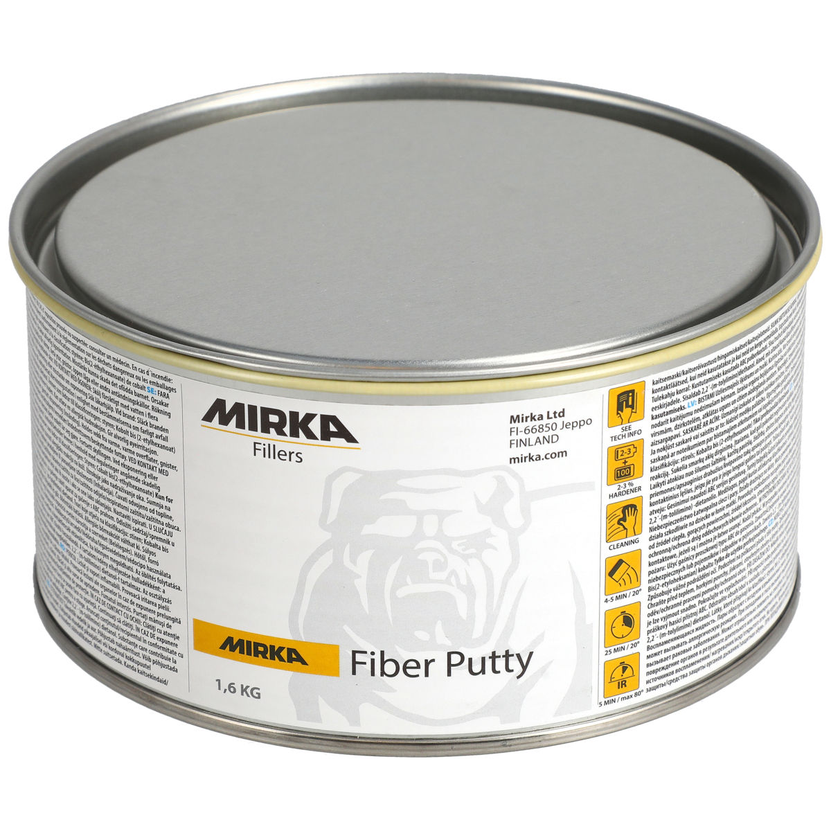 Mastic Fibre Mirka 1,6kg